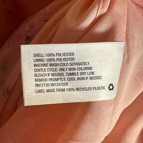 LoveShackFancy x Target Pink Floral Ruffle Dress NEW - Picture 7 of 7